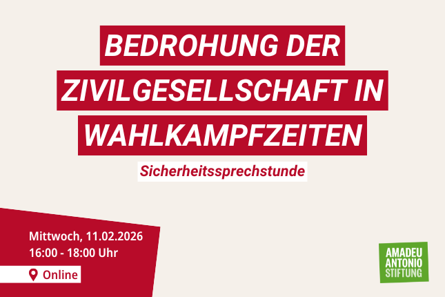 Online-Sicherheitssprechstunde für die demokratische Zivilgesellschaft
