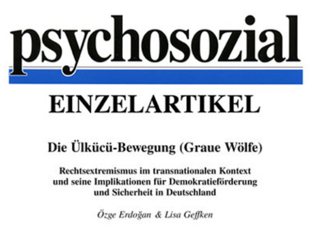 Fachartikel zu türkischem Rechtsextremismus in „psychosozial“