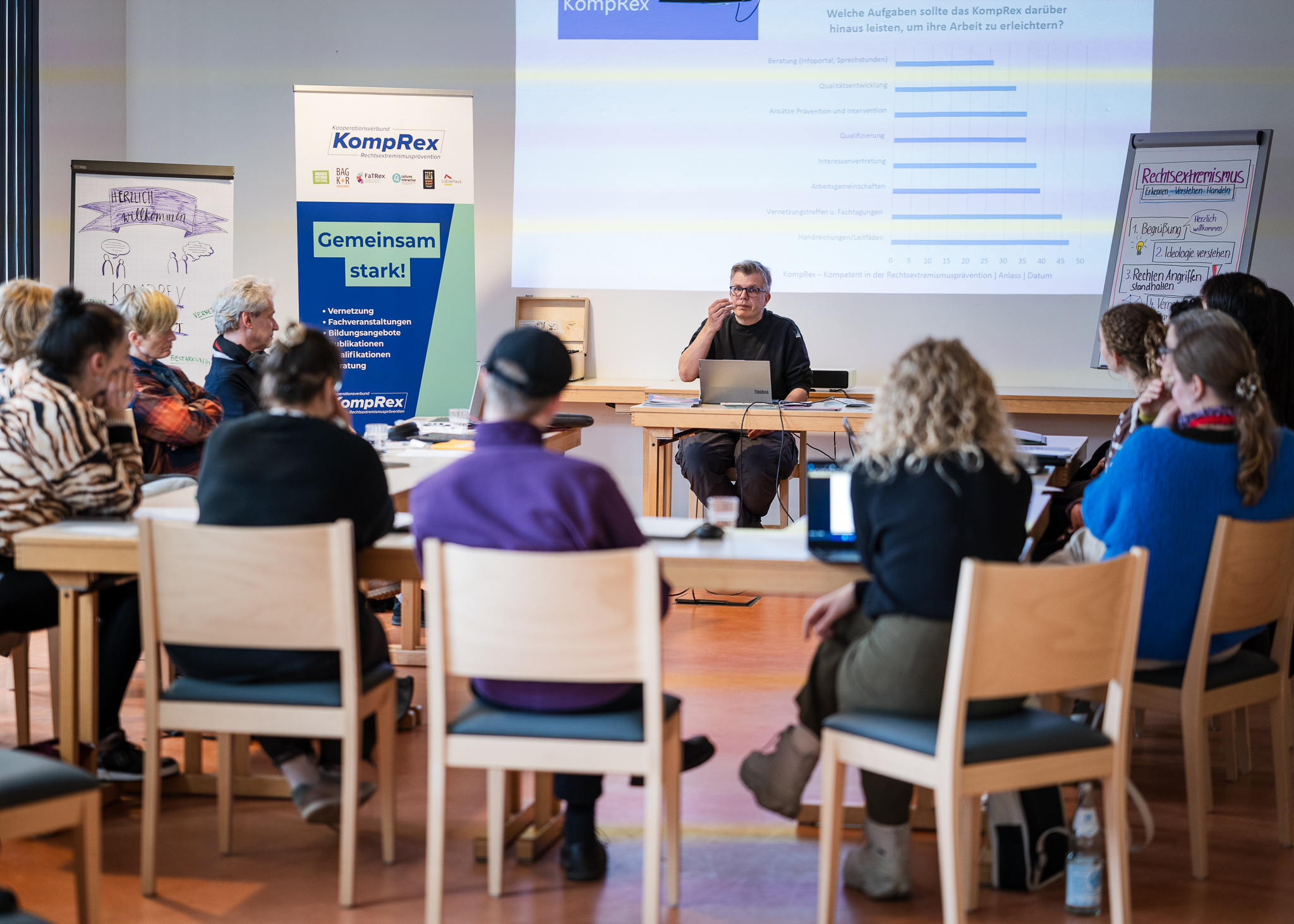 Kompetent gegen Rechtsextremismus – Modulare Fortbildungsreihe 2026